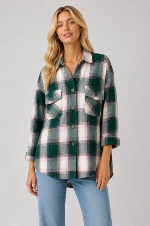 luxury checked shirt