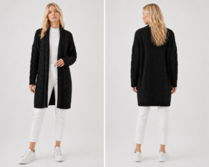 luxury woolen open jersey