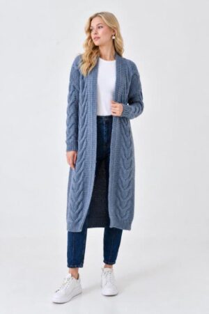 chunky woollen open jersey