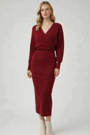 luxury 2pcs knit set