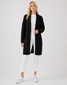 luxury woolen open jersey